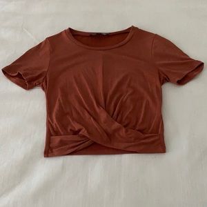 Lulu’s Knotted Crop Top